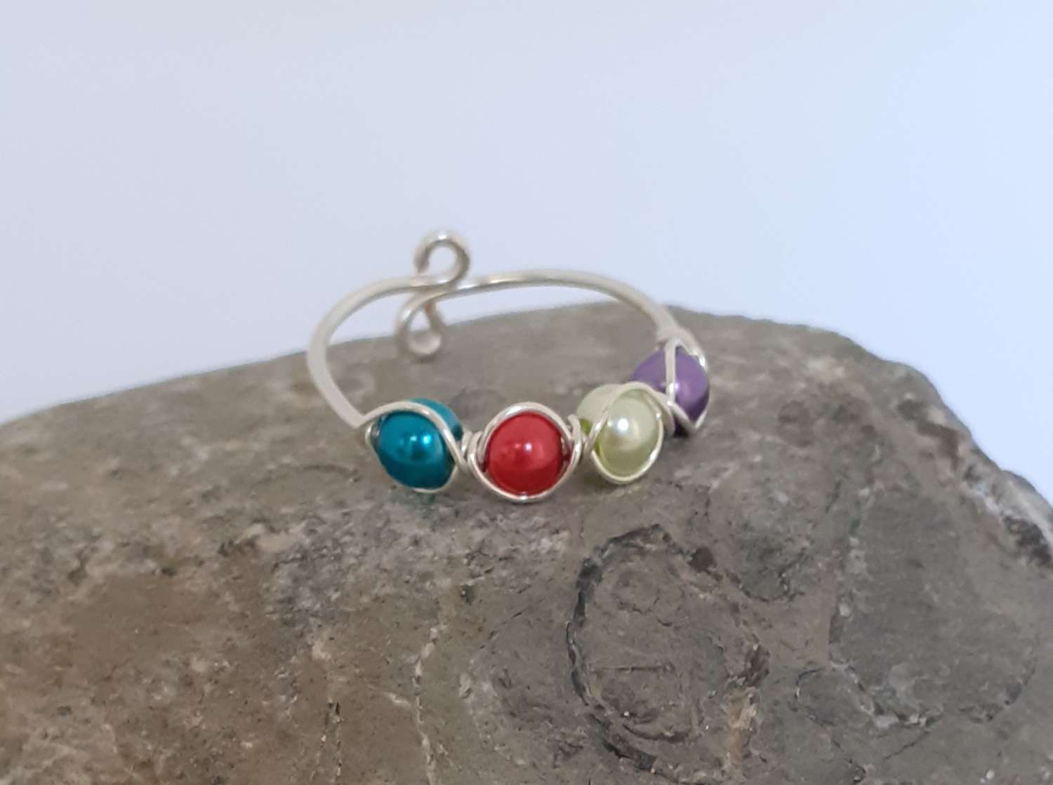 Personalised Family Birth Month Ring Personalised Family Birth Month Ring