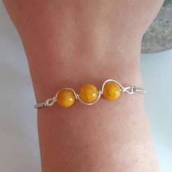 Fire Agate Jewellery Set