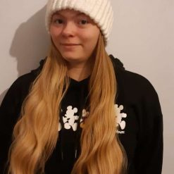 Handmade knitted hat