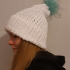 Handmade knitted hat