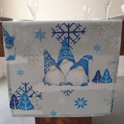 Christmas Table Runner, Blue Gonk Table Runner, Christmas Gonk Decorations, Christmas Decorations, Christmas Table, Scandi Table Runner, Nordic Table Runner 6 Christmas Table Runner, Blue Gonk Table Runner, Christmas Gonk Decorations, Christmas Decorations, Christmas Table, Scandi Table Runner, Nordic Table Runner 6