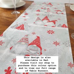 Christmas Table Runner, Blue Gonk Table Runner, Christmas Gonk Decorations, Christmas Decorations, Christmas Table, Scandi Table Runner, Nordic Table Runner 8 Christmas Table Runner, Blue Gonk Table Runner, Christmas Gonk Decorations, Christmas Decorations, Christmas Table, Scandi Table Runner, Nordic Table Runner 8