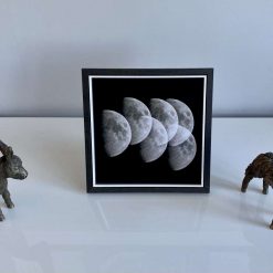 Multi Moons framed print 1 Multi Moons framed print 1