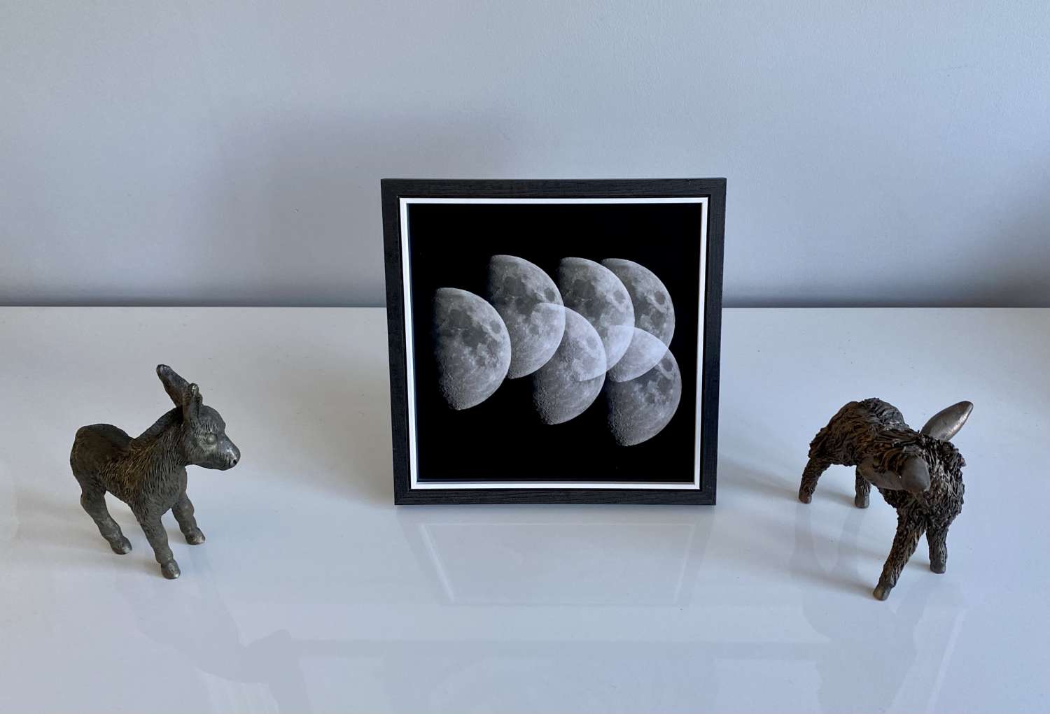 Multi Moons framed print Multi Moons framed print