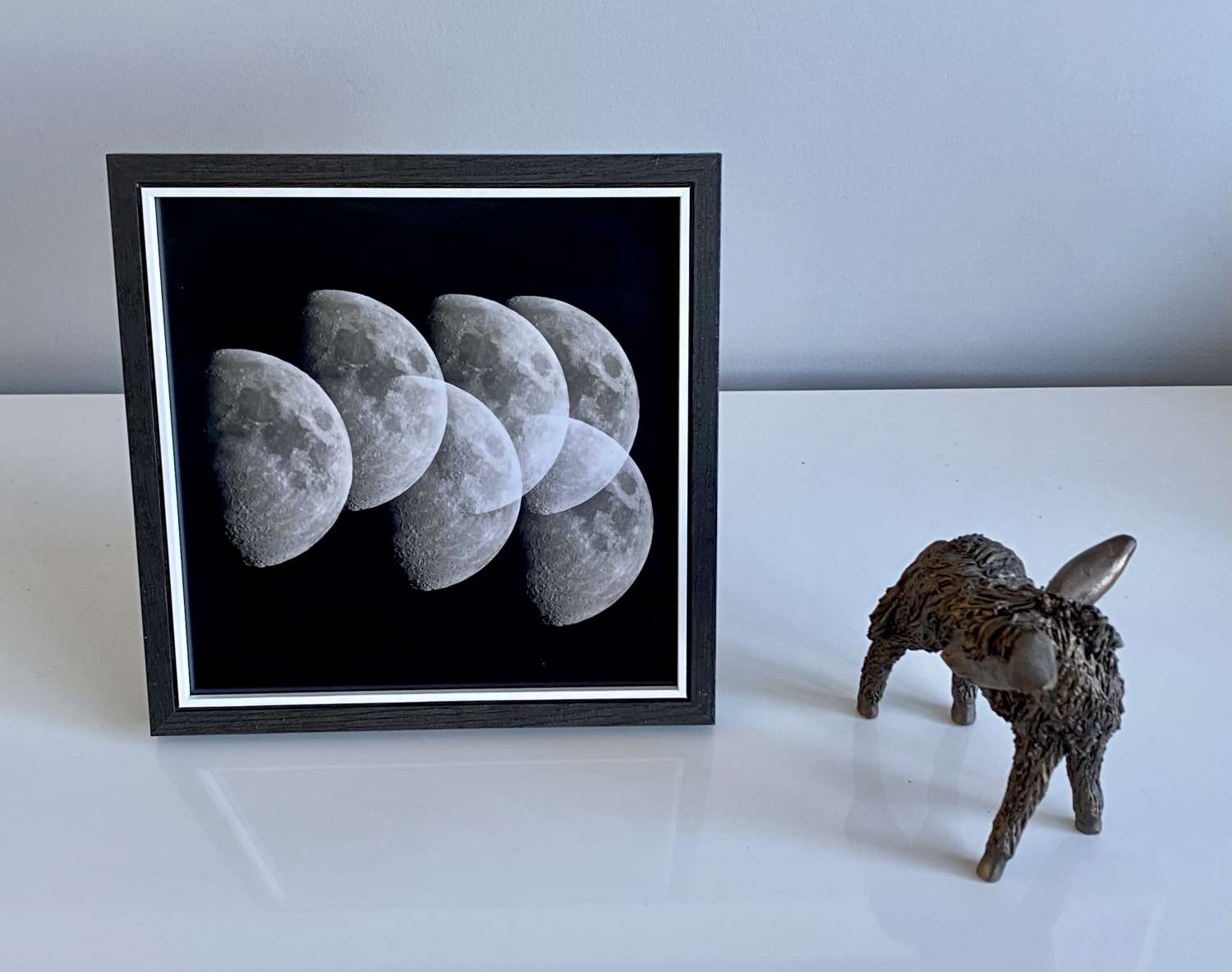 Multi Moons framed print Multi Moons framed print