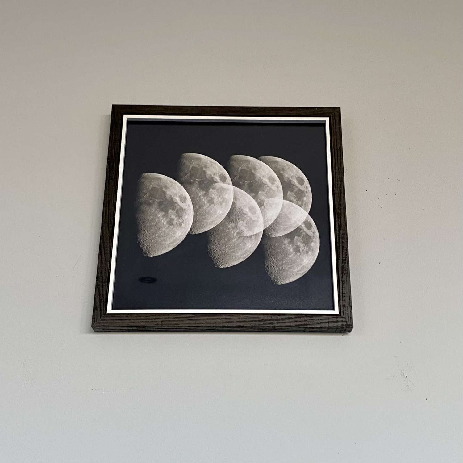 Multi Moons framed print Multi Moons framed print