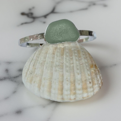 Ocean Sea Glass Cuff Bracelet 9 Ocean Sea Glass Cuff Bracelet 9