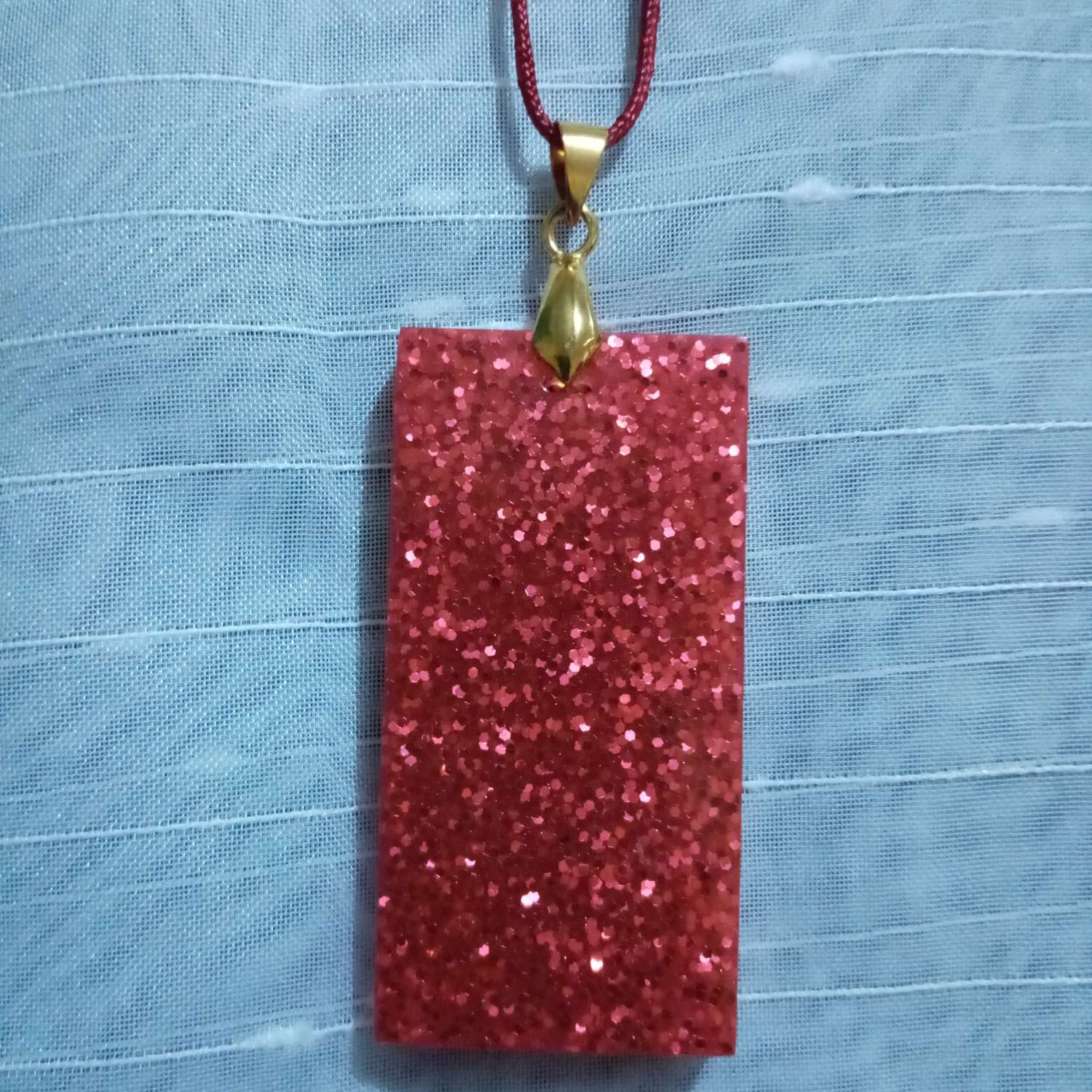 IMG_20211102_173033 Red glitter pendant 1