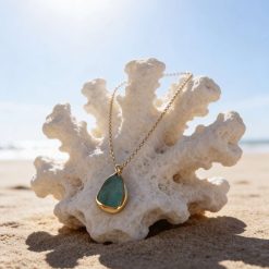 Ocean Sea Glass Gold