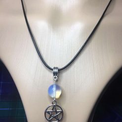 Opalite Pentagram Necklace 2 Opalite Pentagram Necklace 2