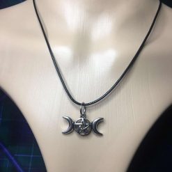 Triple Moon Pentagram- unisex 1 Triple Moon Pentagram- unisex 1