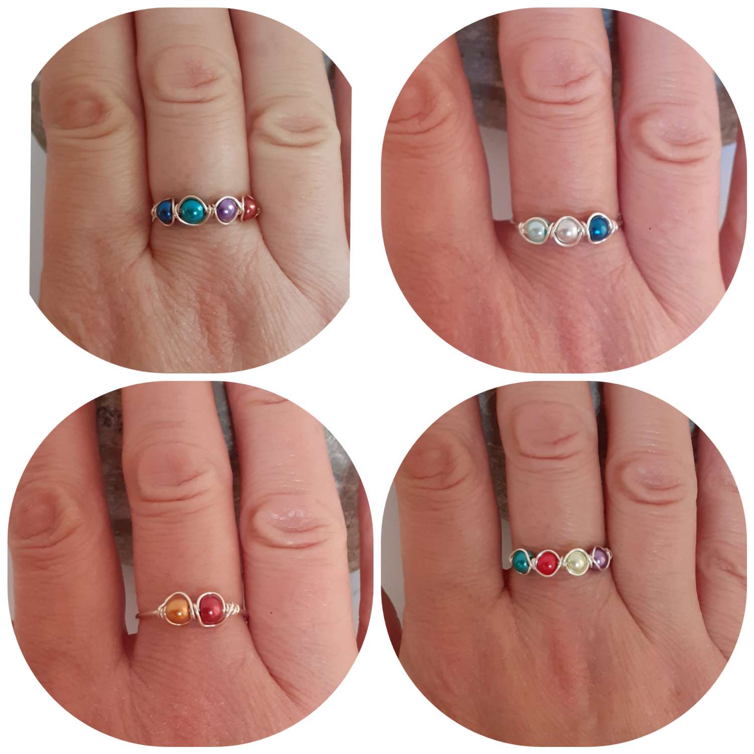 Personalised Family Birth Month Ring Personalised Family Birth Month Ring