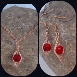 Rose Gold Jewellery Set
