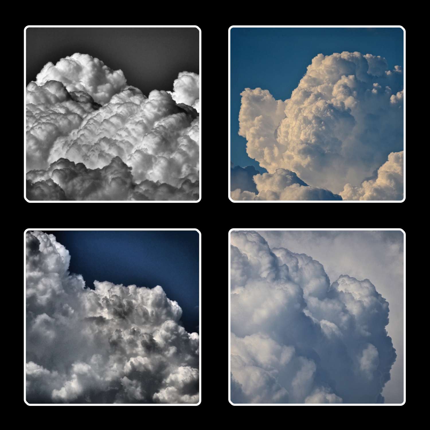 Clouds framed print Clouds framed print