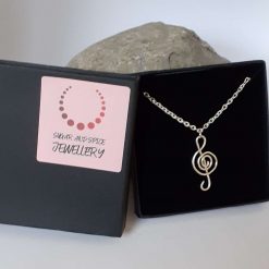 Treble Clef Necklace