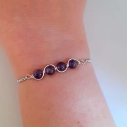 Amethyst Adjustable Bracelet 1 Amethyst Adjustable Bracelet 1