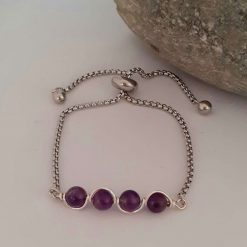 Amethyst Adjustable Bracelet 2 Amethyst Adjustable Bracelet 2