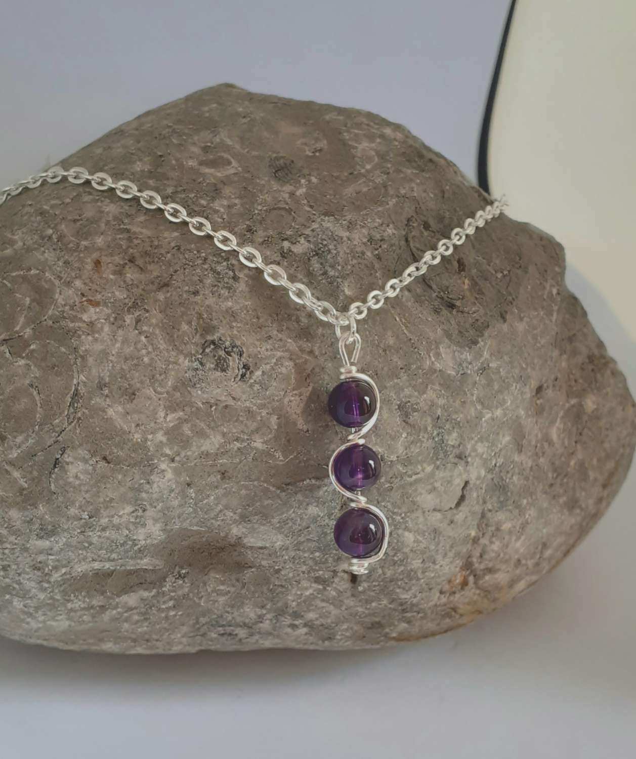 Amethyst Pendant Necklace Amethyst Pendant Necklace