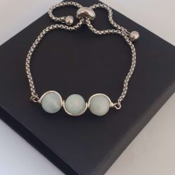 Aquamarine Adjustable Bracelet