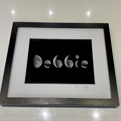 Personalised Names signed framed print
