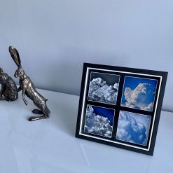 Clouds framed print
