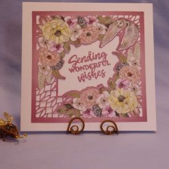 A Wise Owl Sentiment Card : Sending Wonderful Wishes