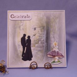 Silhouette Couple Anniversary Card