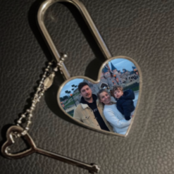 Beautiful For the family, Pet, or partner Photo Metal Heart Love Lock and Key 6 Beautiful For the family, Pet, or partner Photo Metal Heart Love Lock and Key 6