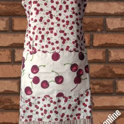 Kitchen adult apron  /cherry/
