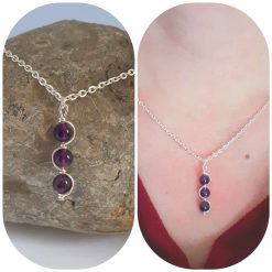 Amethyst Pendant Necklace
