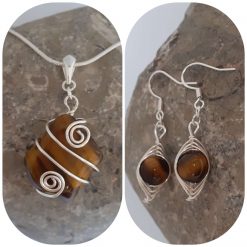 Tigers Eye Jewellery Set