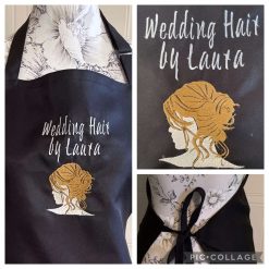 Personalised Embroidered Hairdresser Apron