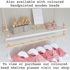 Nursery Shelf, Nursery Shelves, White Shelf, Kid's Shelf, Swing Rope Shelf, Hanging Shelf, Nordic Style Hanging Shelf, Swing Shelf, Boho Nursery Decor, Nursery White Shelf, Bedroom Shelf, 60cm White Shelf 12