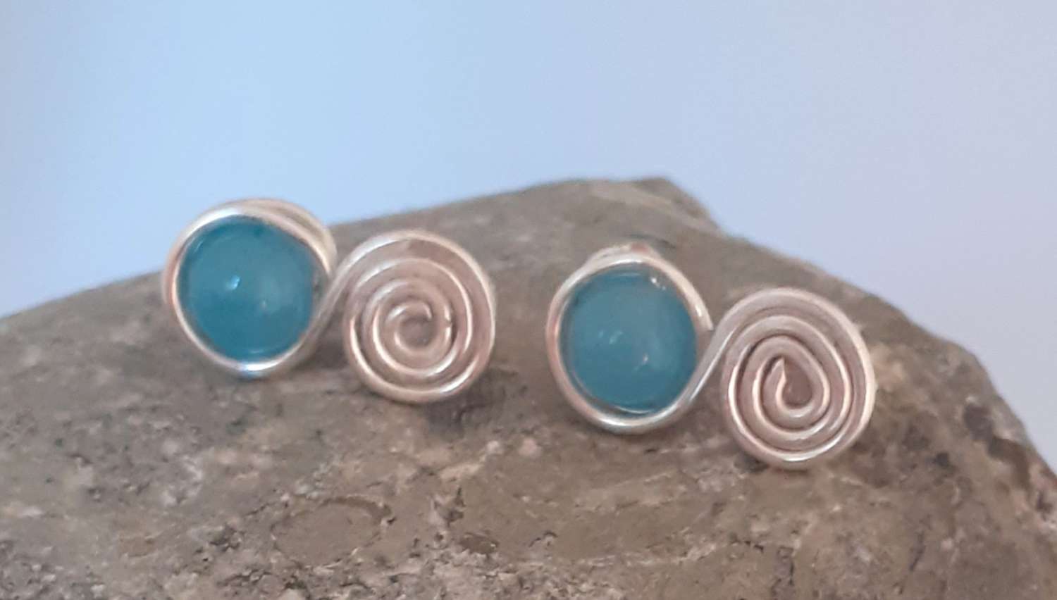 Aquamarine Necklace and Earrings Set Aquamarine Necklace and Earrings Set