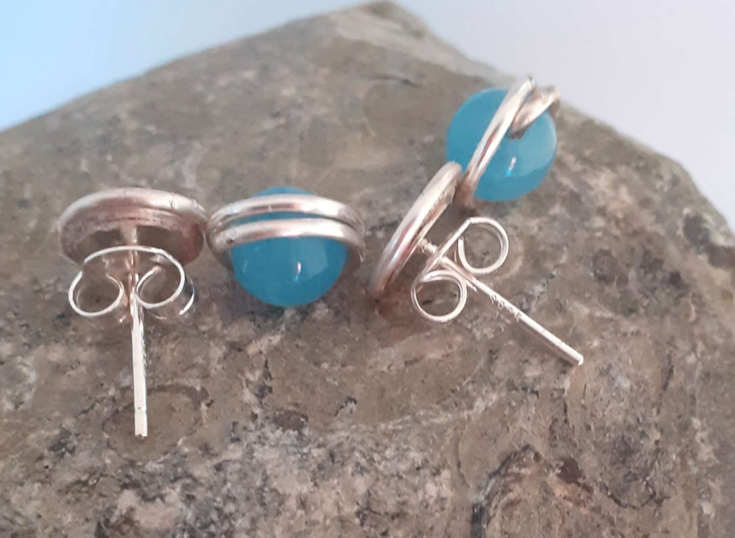 Aquamarine Necklace and Earrings Set Aquamarine Necklace and Earrings Set