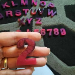 Resin interactive letters and numbers set 6 Resin interactive letters and numbers set 6
