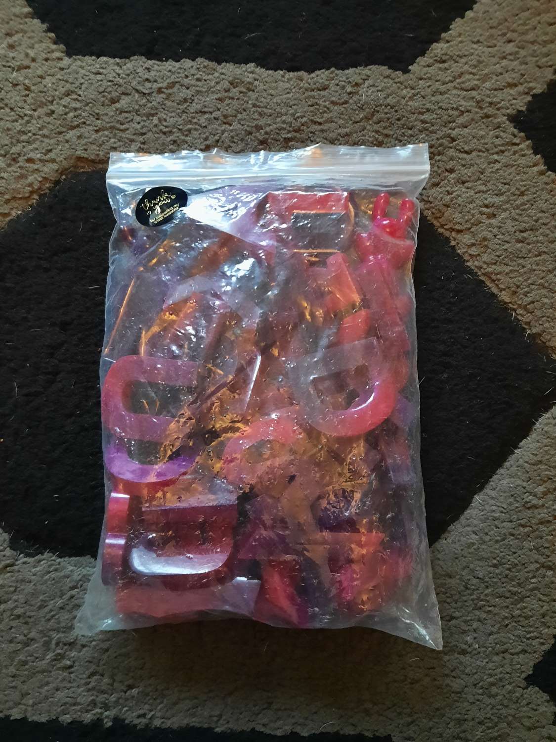Resin interactive letters and numbers set Resin interactive letters and numbers set