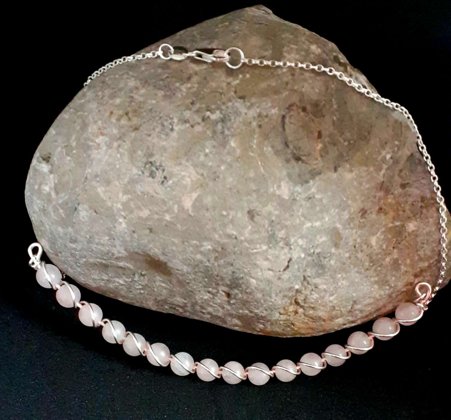 Rose Quartz Choker Rose Quartz Choker