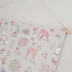 Woodland Animals Nursery Wall Hanging, Animal Nursery Banner, Fabric Wall Hanging, Nursery Decor, Baby Gift, Woodland Nursery, Banner Flag 5 Woodland Animals Nursery Wall Hanging, Animal Nursery Banner, Fabric Wall Hanging, Nursery Decor, Baby Gift, Woodland Nursery, Banner Flag 5