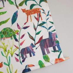 Safari Nursery Wall Hanging, Jungle Nursery Banner, Abstract Wall Hanging, Nursery Decor, Baby Gift, Safari Decor, Jungle Decor, Banner Flag 4