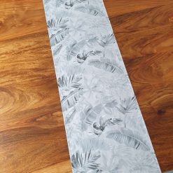 Grey Tropical Leaf Table Runner, Monstera Leaf Table Runner, Tropical Leaf Print, Tropical Decor, Tropical Home Decor, Grey Tropical Runner, New Home Gift, Botanic Table Runner 3 Grey Tropical Leaf Table Runner, Monstera Leaf Table Runner, Tropical Leaf Print, Tropical Decor, Tropical Home Decor, Grey Tropical Runner, New Home Gift, Botanic Table Runner 3