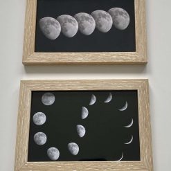 Set of 4 Astro Lunar framed prints 5 Set of 4 Astro Lunar framed prints 5