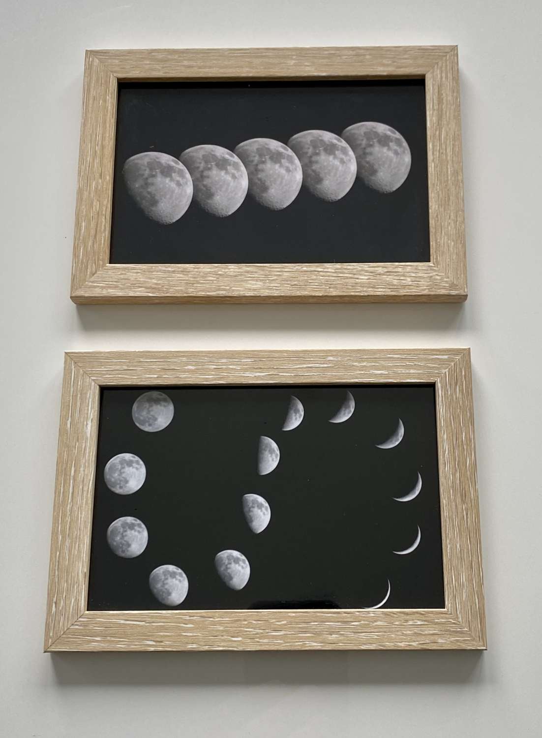Set of 4 Astro Lunar framed prints Set of 4 Astro Lunar framed prints