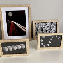 Set of 4 Astro Lunar framed prints 9 Set of 4 Astro Lunar framed prints 9