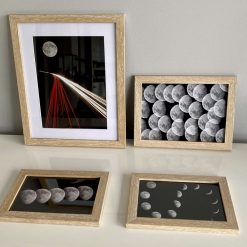 Set of 4 Astro Lunar framed prints 6 Set of 4 Astro Lunar framed prints 6