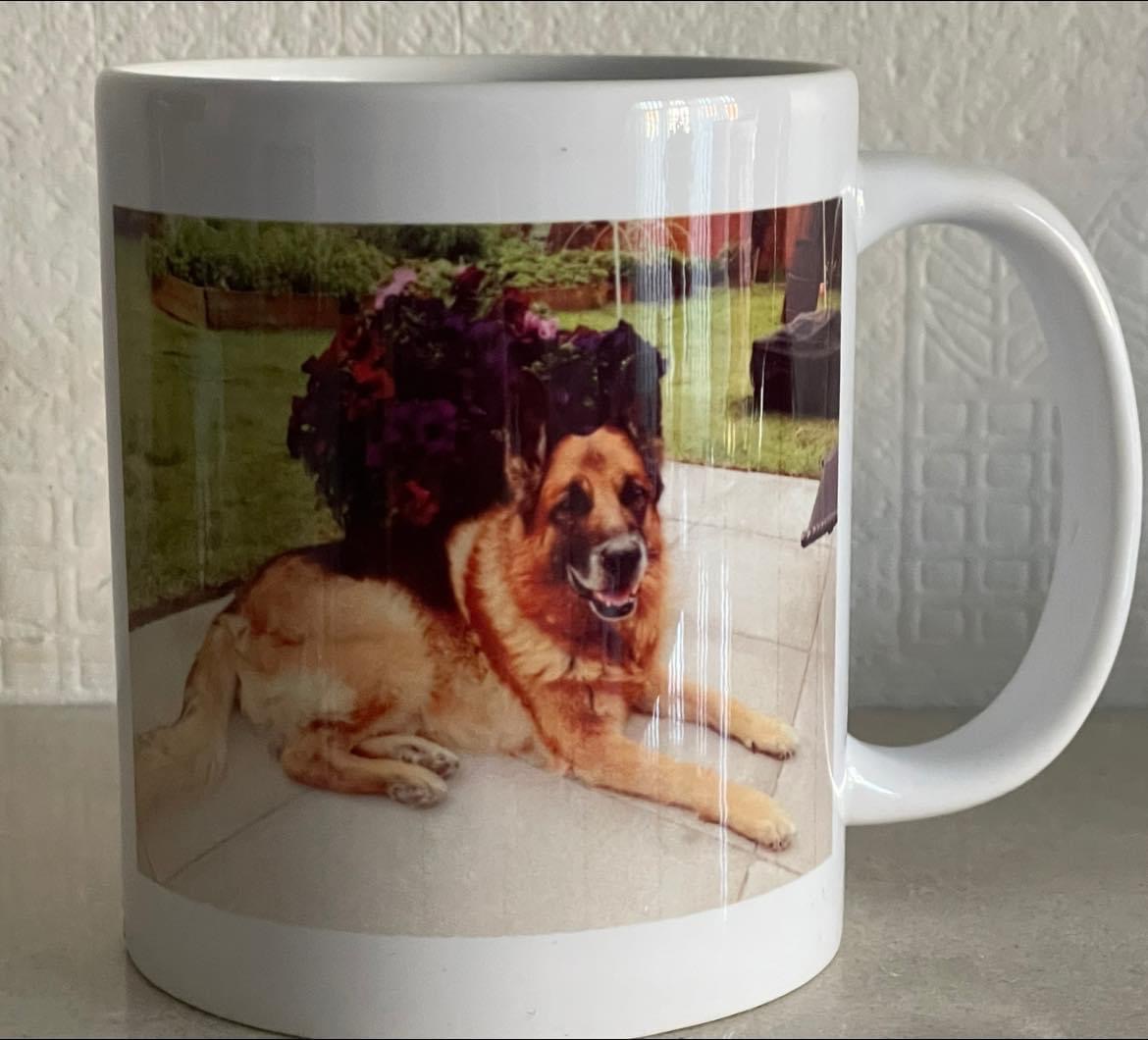 Memory mugs - dog passing away Memory mugs - dog passing away