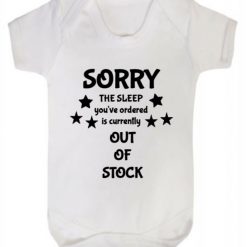 Sorry the Sleep Your Ordered is Currently Out of Stock - Baby Vest