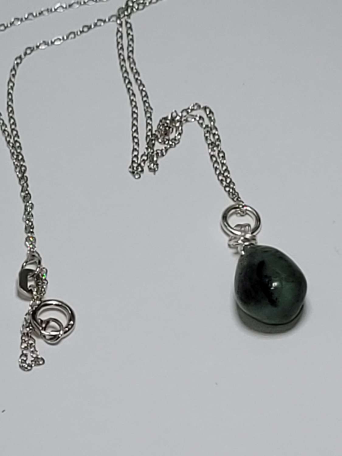 Rose and Garnet Necklace and earring set Rose and Garnet Necklace and earring set