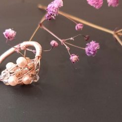 Starlight Ring in Rose Pink 1 Starlight Ring in Rose Pink 4
