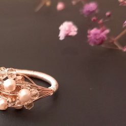 Starlight Ring in Rose Pink 4 Starlight Ring in Rose Pink 7